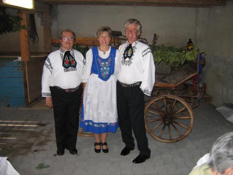 Werner Ernst, Monika und Hans Sift ...