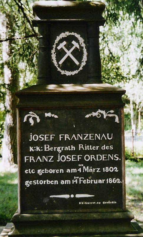 Denkmal fr Joseph Franzenau in Nagyg. ...
