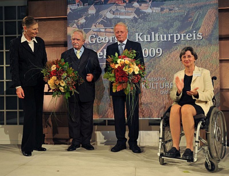 Georg-Dehio-Kulturpreis 2009, von links: Dr. ...
