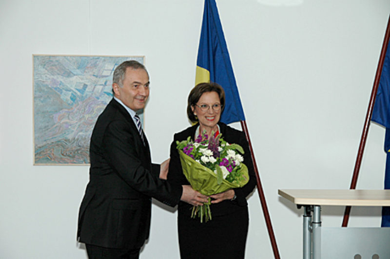 Der Botschafter Rumniens in Berlin, Dr. ...