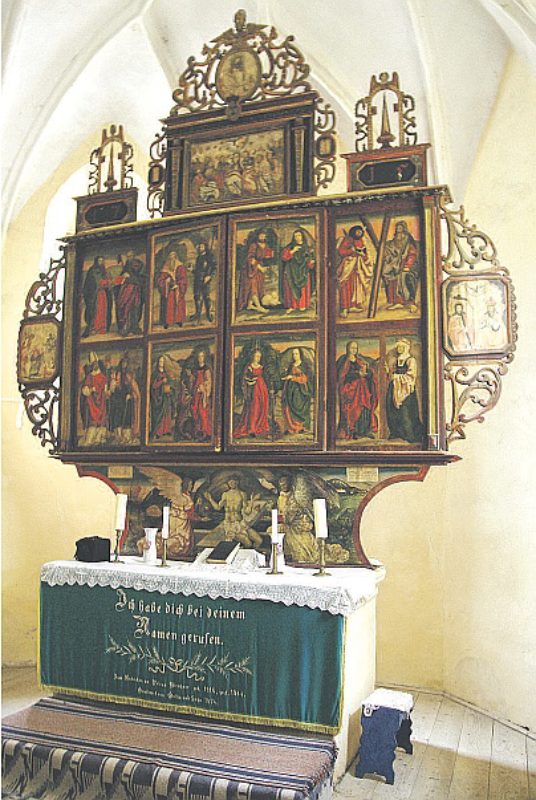 Der Taterlocher Altar aus dem 16. Jahrhundert ...