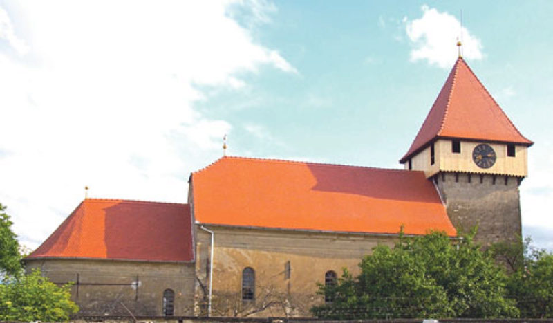 Die Kirche in Girelsau mit neuem Dach und neuer ...