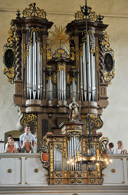 Die Groauer Orgel, aufgenommen beim Groauer ...