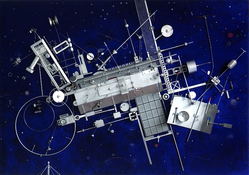 Siebenbrgische T-Raumstation, Montage, 185 x 265 ...