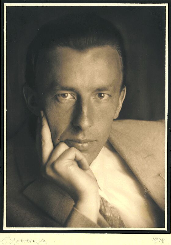 Erwin Neustdter, 1928. Foto: Oskar Netoliczka ...