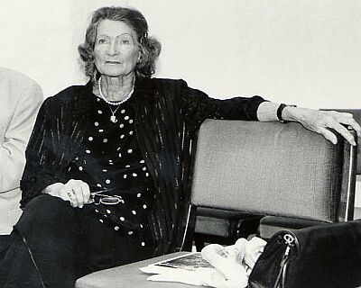 Irmgard Hchsmann-Maly beim Heimattag der Siebenbrger Sachsen in Dinkelsbhl (1997). Foto: Konrad Klein