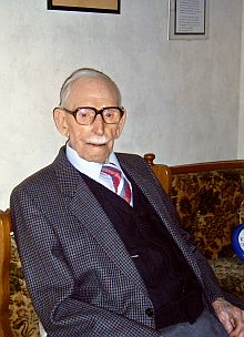 Michael Nikolaus war mit 106 Jahren der lteste Siebenbrger Sachse der Welt.