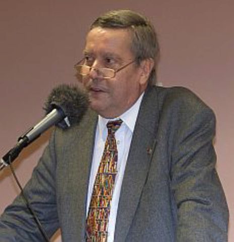 Dr. Günther Tontsch während seiner Ansprache vor .