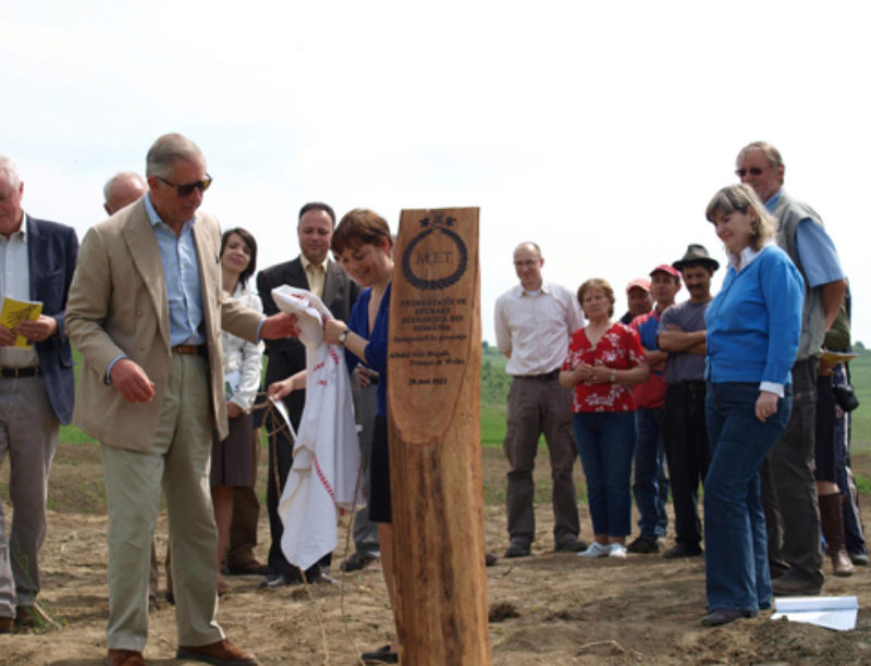 Prinz Charles und Caroline Fernolend enth�llten ...