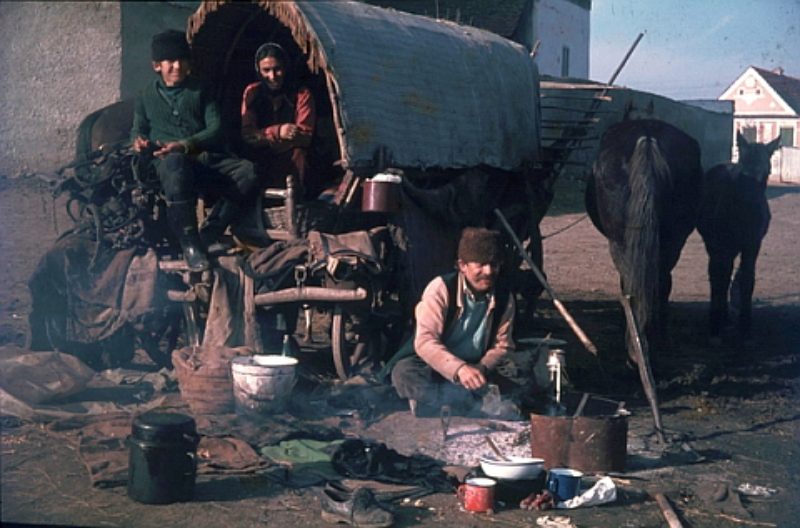 Kesselzigeuner in Siebenb�rgen, 1970. Foto: ...
