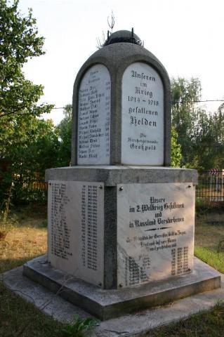 Denkmal fr die Gropolder Opfer von Krieg und ...