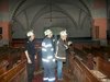 Evangelische Stadtpfarrkirche in Bistritz: Feuerwehrleute