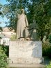 Die zwei Mathematiker, Vater und Sohn, Wolfgang(Farkas) und Johann (Janos) Bolyai adelige  mit dem Prdikat von Bolya=Bell Statue in Ungarn.geschickt: Georg Schoenpflug von Gambsenberg