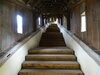 berdachter Treppenaufgang zur Kirchenburg