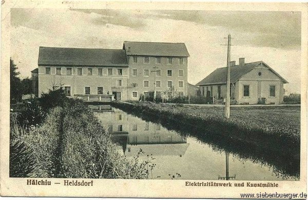 Heldsdorf, Elektrizitaetswerk und Kunstmuehle.