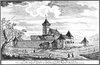 Heldsdorf, Zeichnung der Kirchenburg