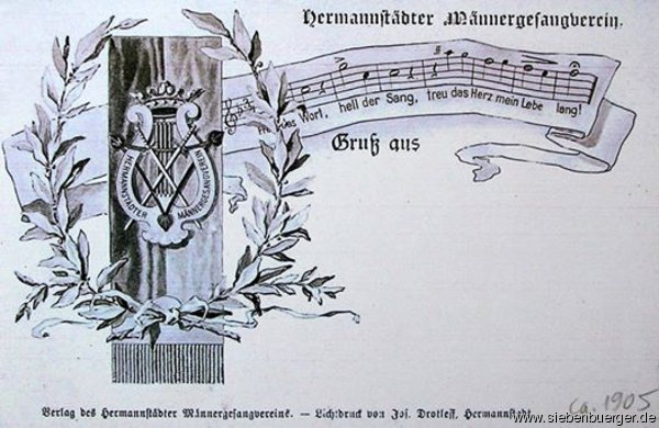 Hermannstdter-Postkarte ca, 1905