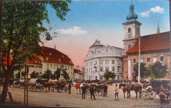 Hermannstadt-Groe Ring um 1900