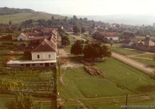 Blick vom Kirchturm 1968