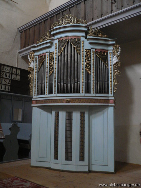 Zieder Orgel in Heltau