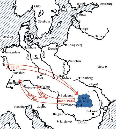 Herkunft der Siebenbrger Sachsen