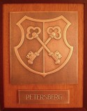 Das Wappen von Petersberg