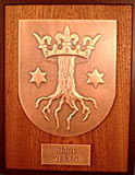 Das Wappen von Zeiden