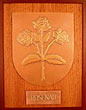Das Wappen von Rosenau