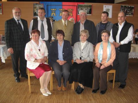 Vorstand mit der Landesvorsitzenden, 2008. ...