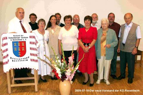   Der Vorstand der Kreisgruppe Rosenheim - 2009:  ...