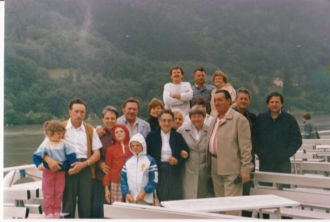 Auf der Donau zwischen Passau und Engelmannsreuth ...