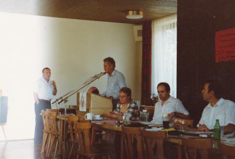 Grndungssitzung der Kreisgruppe Bayreuth 1985. ...