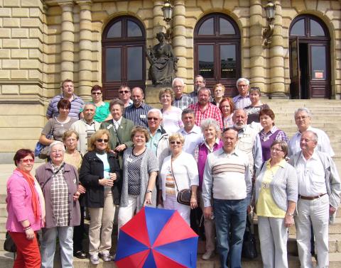 Gruppenfoto der Reisenden vom 1-5 Mai 2013, in ...