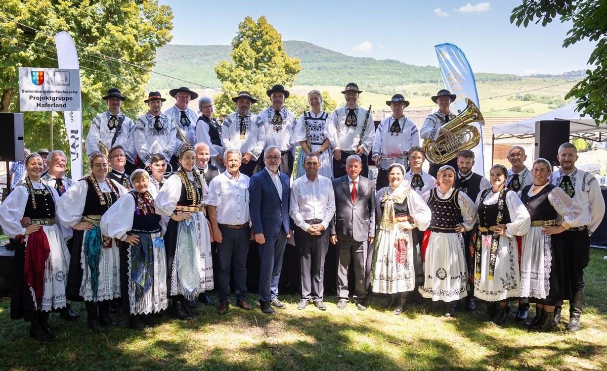  Projektgruppe Haferland mit Werner Kloos, Dr. ...