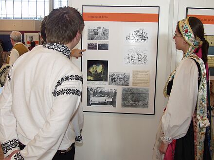 Dokumentationsausstellung in der Ulmer Donauhalle. Foto: Christian Schoger