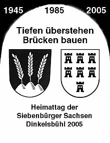 Der Erwerb dieses dekorativen Abzeichens (Preis: 7 Euro) berechtigt zum Besuch smtlicher Heimattagsveranstaltungen des Pfingstwochenendes.