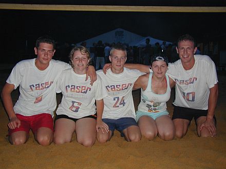 Die Mnchner Raser siegten zum zweiten Mal in Folge beim Aloha-He-Cup 2004 in Augsburg
