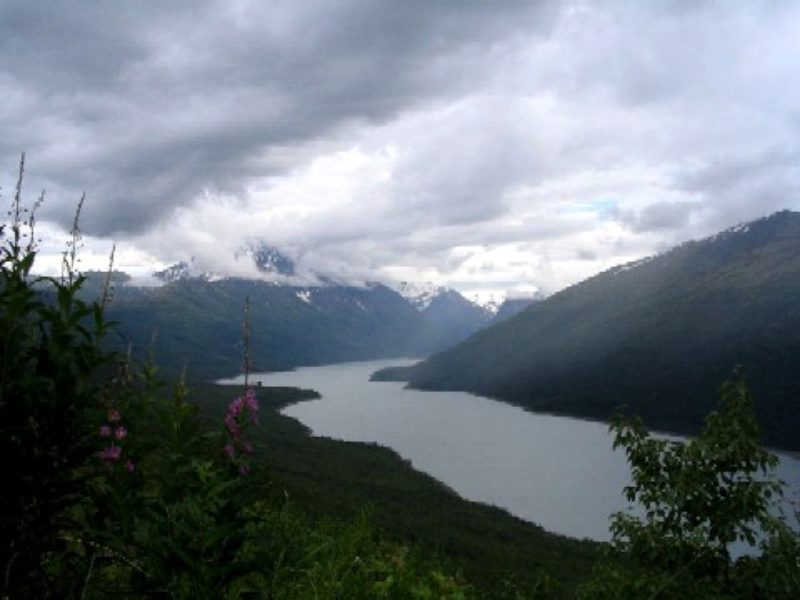 Hohe Berge, Gletschertler und wunderschne ...