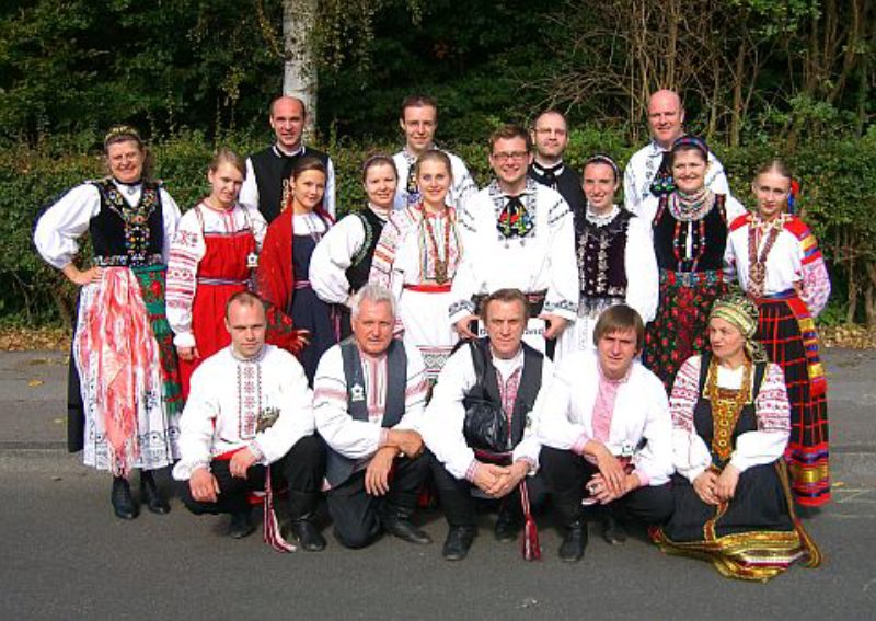 Die Siebenbrgisch-schsische Tanzgruppe Kln lud ...