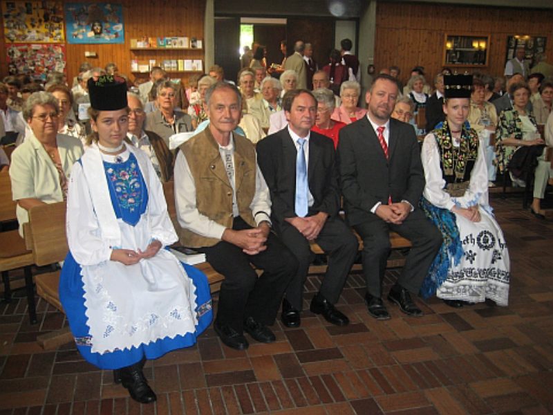 Am Gottesdienst nahm auch der Bundesvorsitzende ...