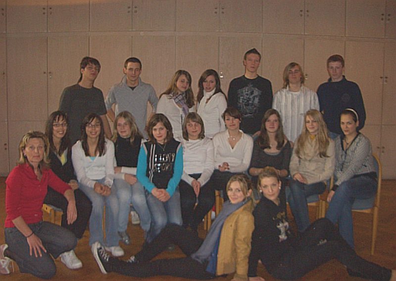 Tanzprobe der Jugendtanzgruppe Augsburg. ...