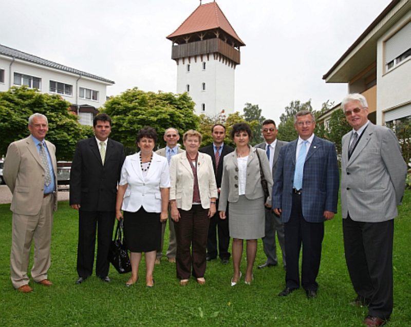 Bistritzer Abordnung unter der Leitung des ...