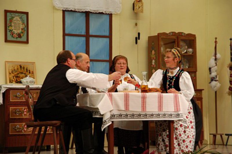 Ein siebenbrgisch-schsisches Theaterstck wurde ...
