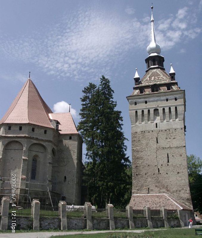 Auf der Welterbeliste der UNESCO: die Kirchenburg ...