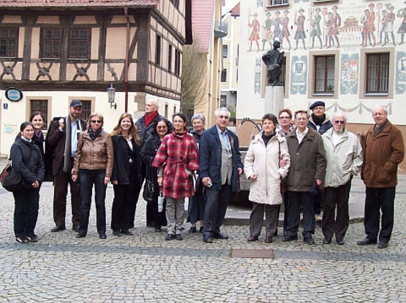 Tagungsteilnehmer beim Stadtbummel auf dem ...