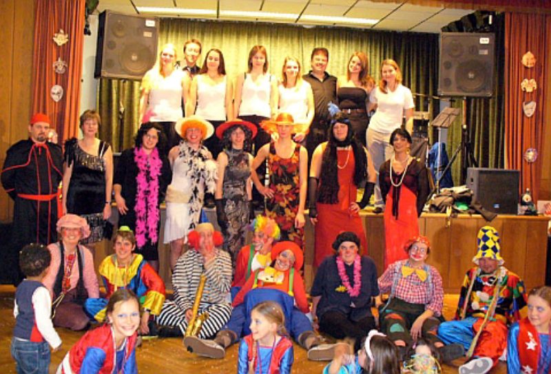 Fasching in Schwabach. Foto: Annemarie Wagner ...