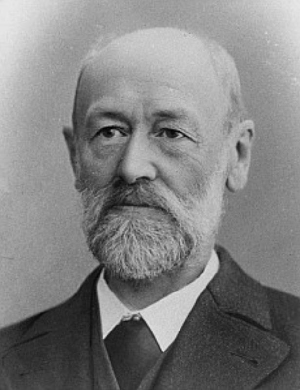 Wilhelm Johann Krafft um 1905. Foto: Bildarchiv ...