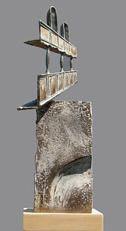 Kurtfritz Handel: „Memento“, 2005, Bronze, 61 x ...