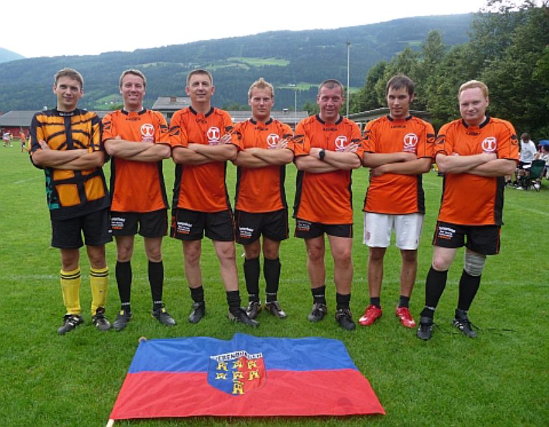 Der Siebenbrger FC 2001 beim Europacup 2009 in ...