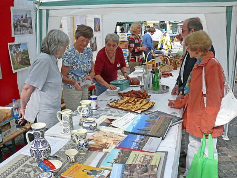 Marktstand der Kreisgruppe Bonn des Verbandes der ...